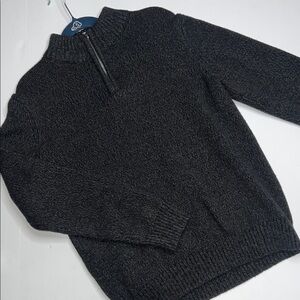 Cozy Charcoal Kids Sweater